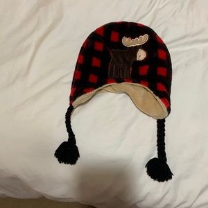 FlapJack Kids Moose/Beaver Toddler Beanie